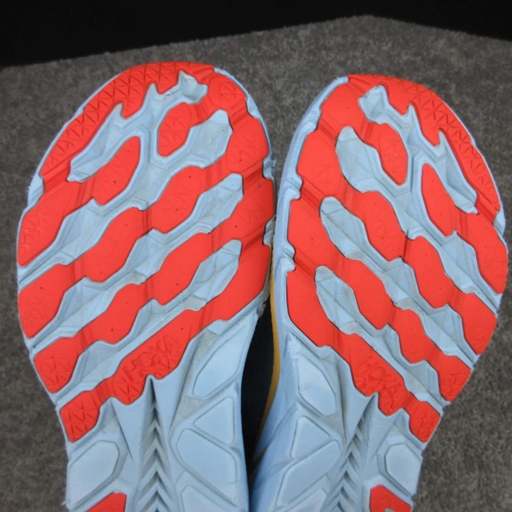 Hoka One One Sneakers Mens Size 12.5 D US Blue Clifton 8 Running Shoes Trainers